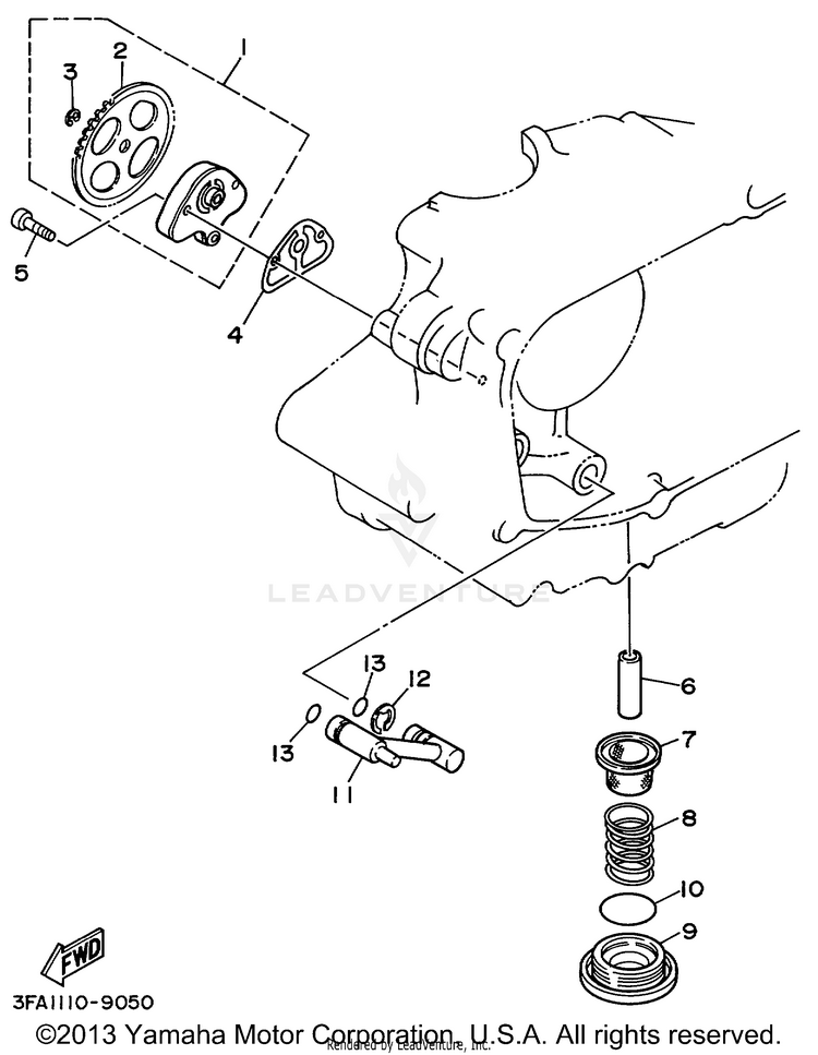 Oil Pump Schematic