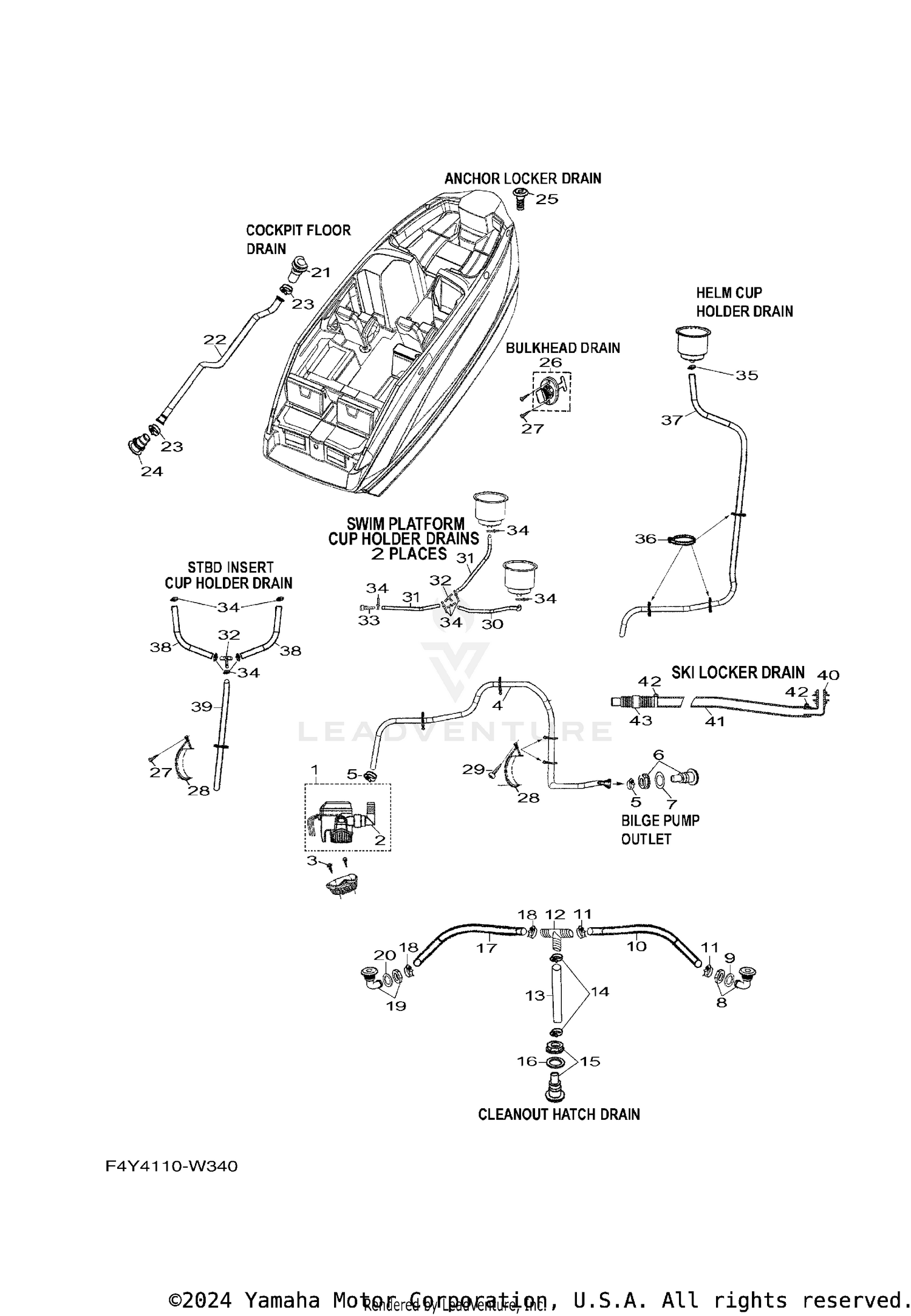 DECK DRAIN FITTINGS