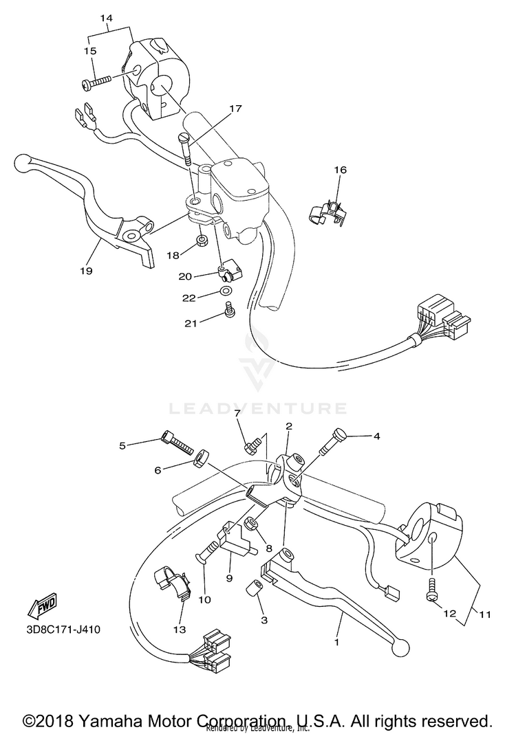 Handle Switch Lever Schematic