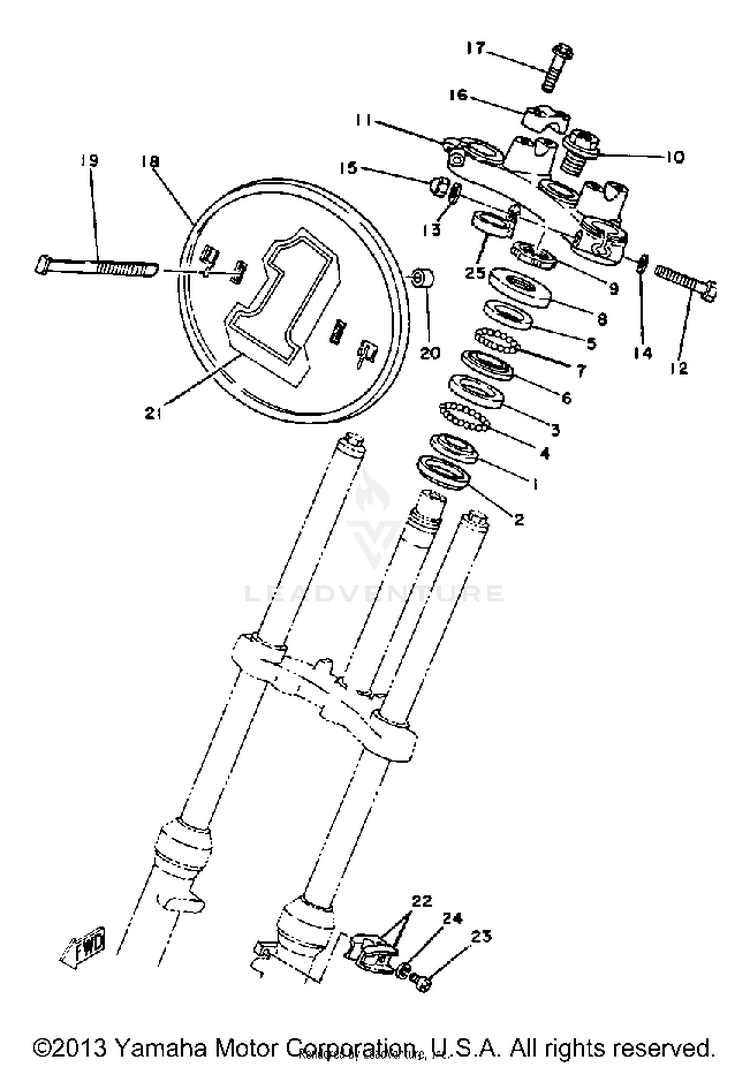 Steering - Yz60h Schematic