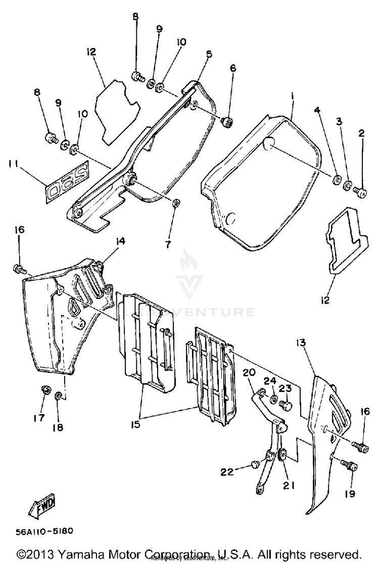 Side Cover Schematic