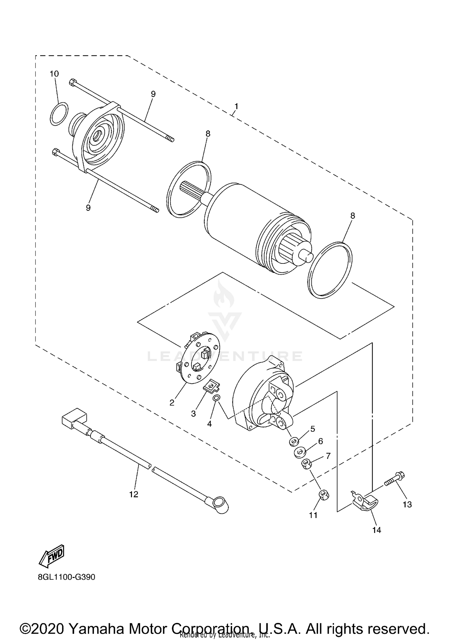 STARTING MOTOR