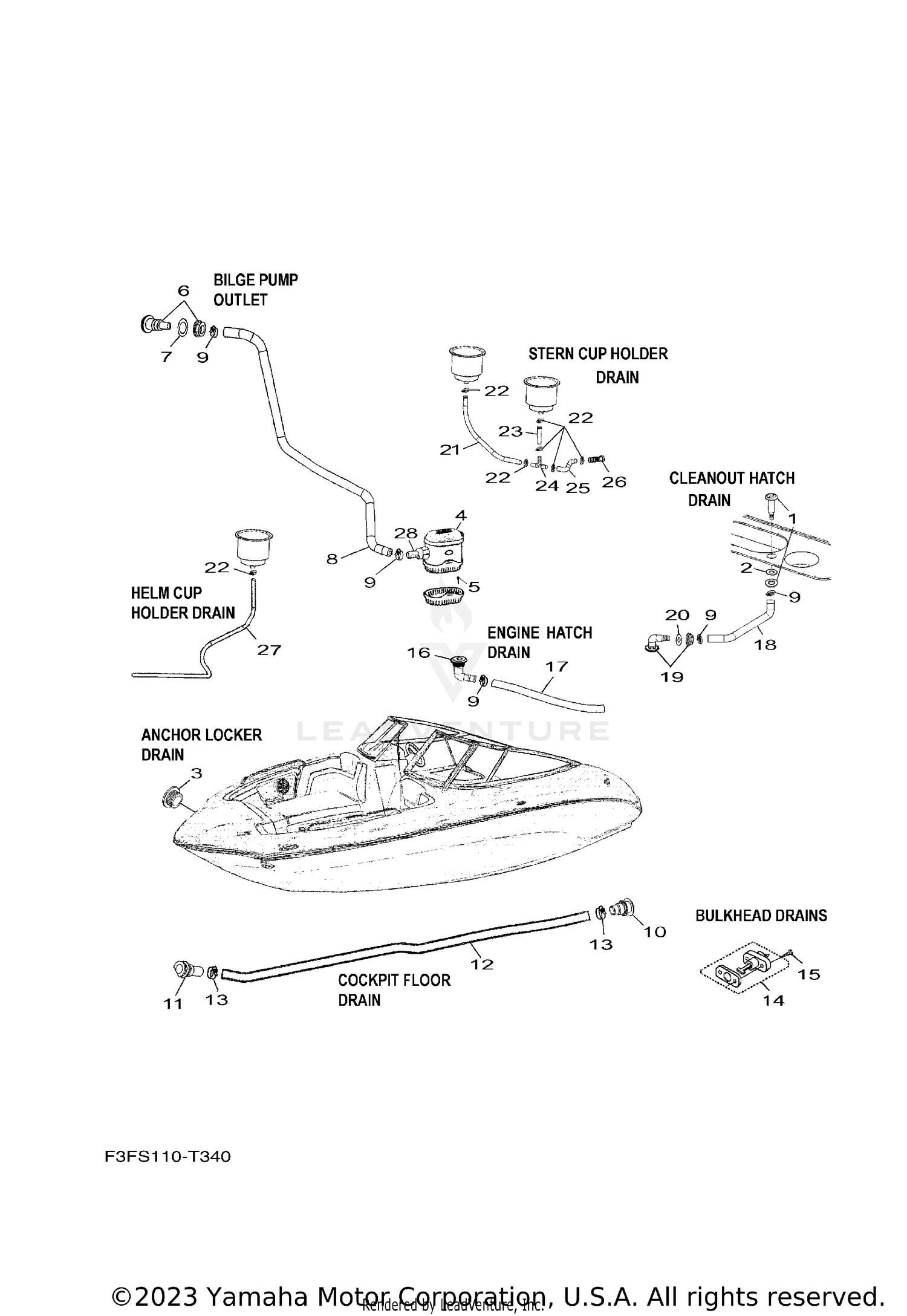 DECK DRAIN FITTINGS