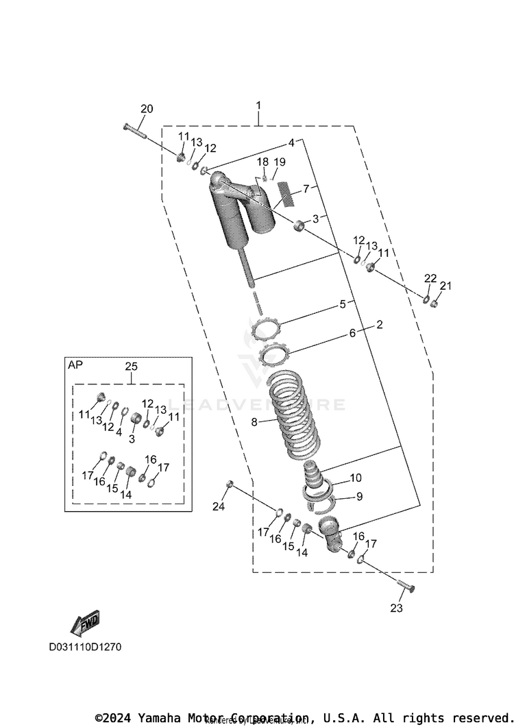 Rear Suspension Schematic