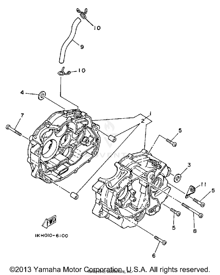 Crankcase Schematic
