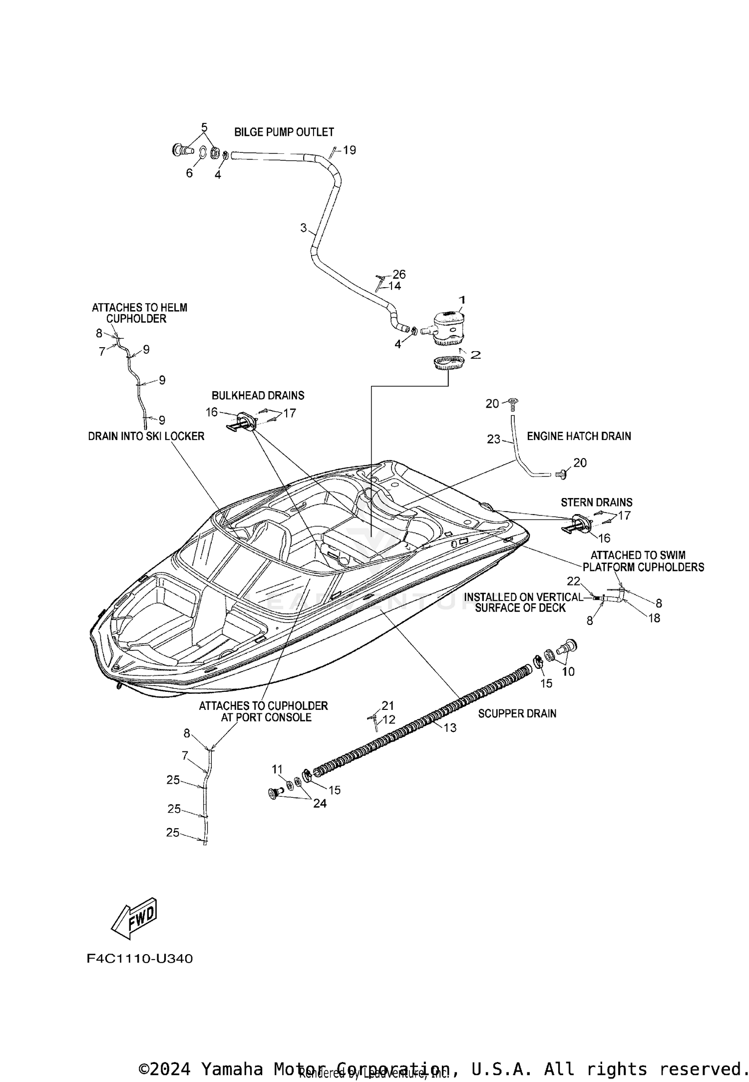 DECK DRAIN FITTINGS