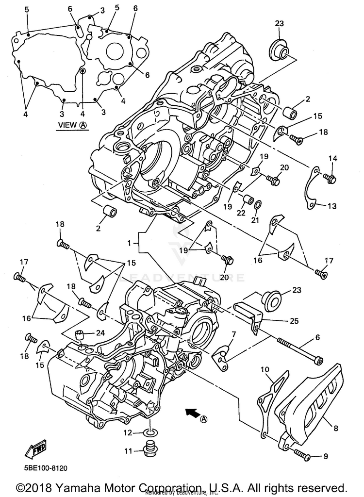 Crankcase Schematic