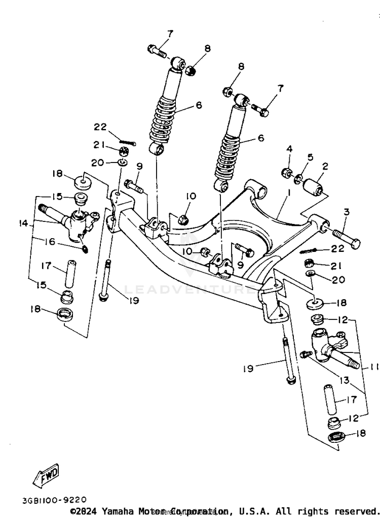 Front Suspension Schematic