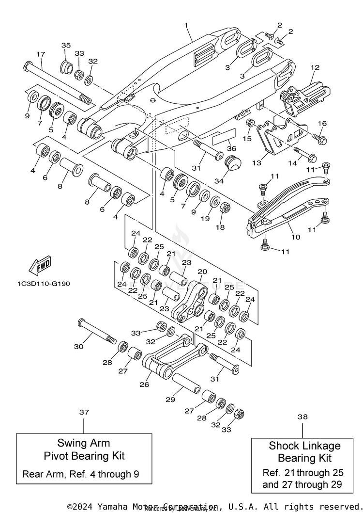 Rear Arm Schematic