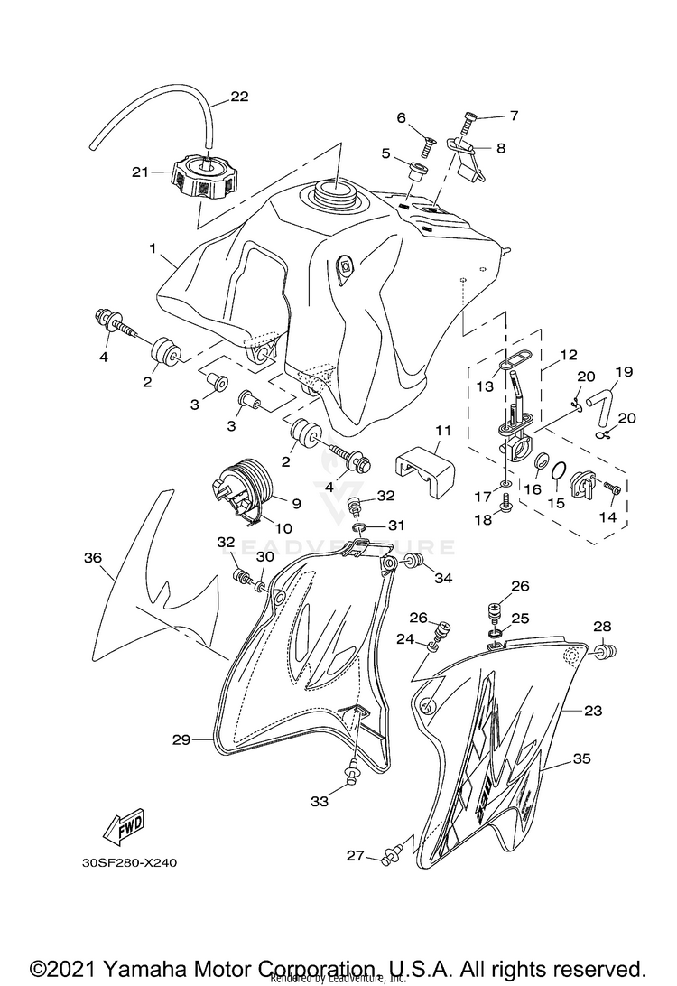 Fuel Tank Schematic