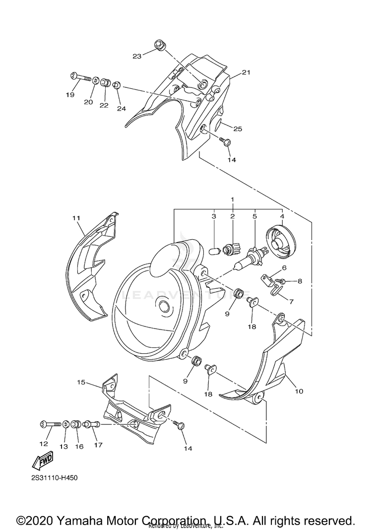 Headlight Schematic