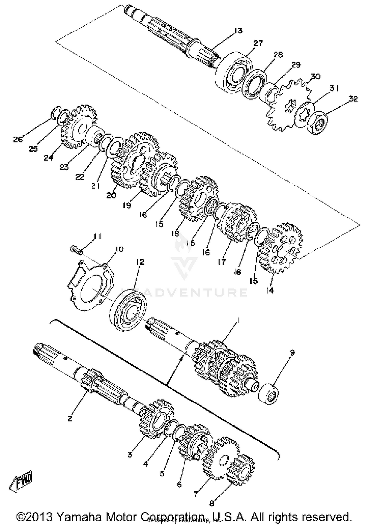 Transmission Schematic