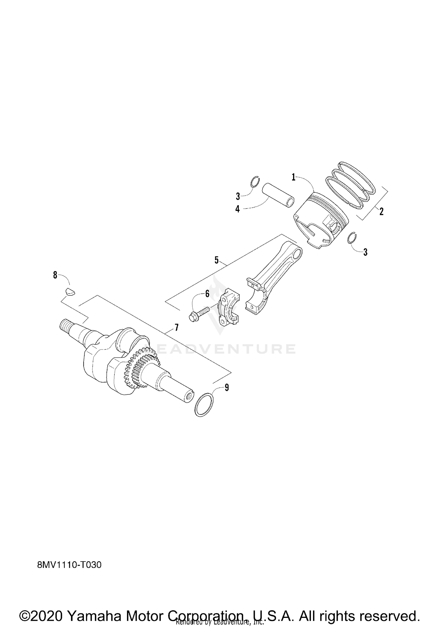 CRANKSHAFT & PISTON