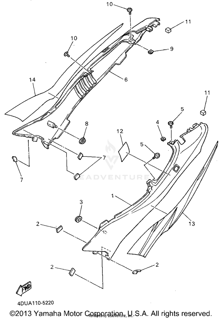 Side Cover Schematic