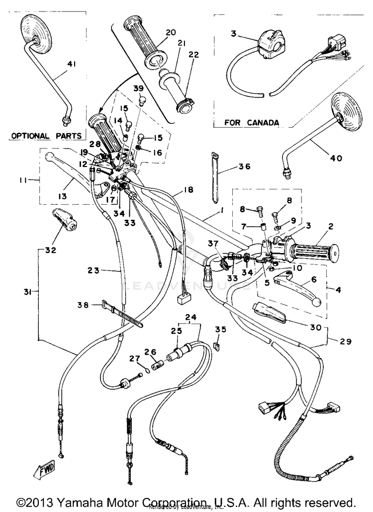 Handle - Wire Schematic