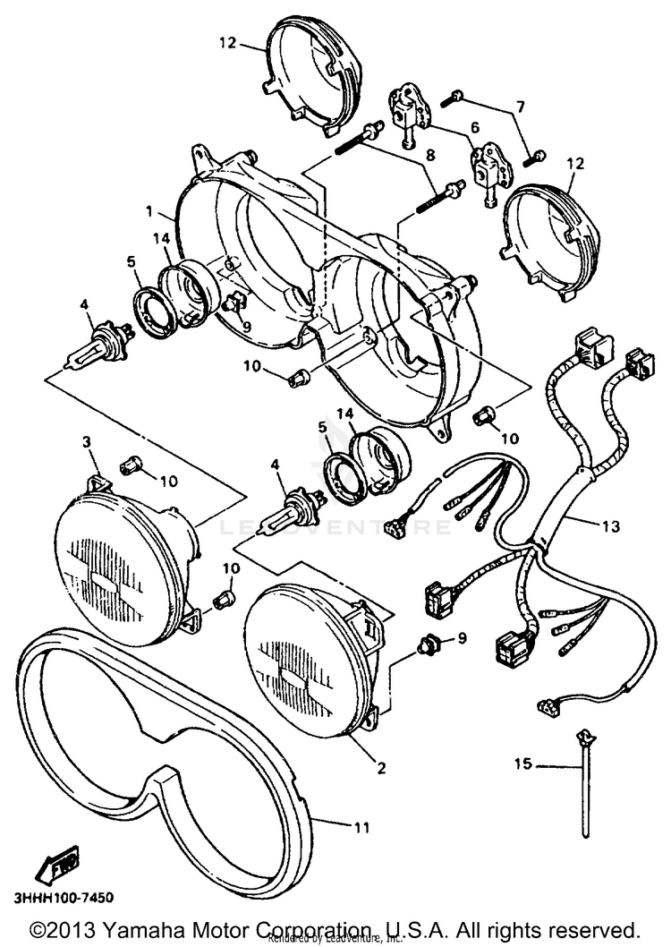 Headlight Schematic