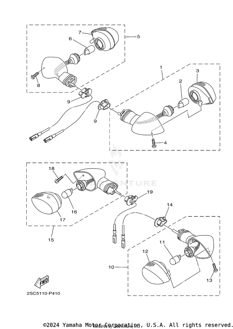 Flasher Light FJ09 CA - FJ09GCB - 2016 Schematic