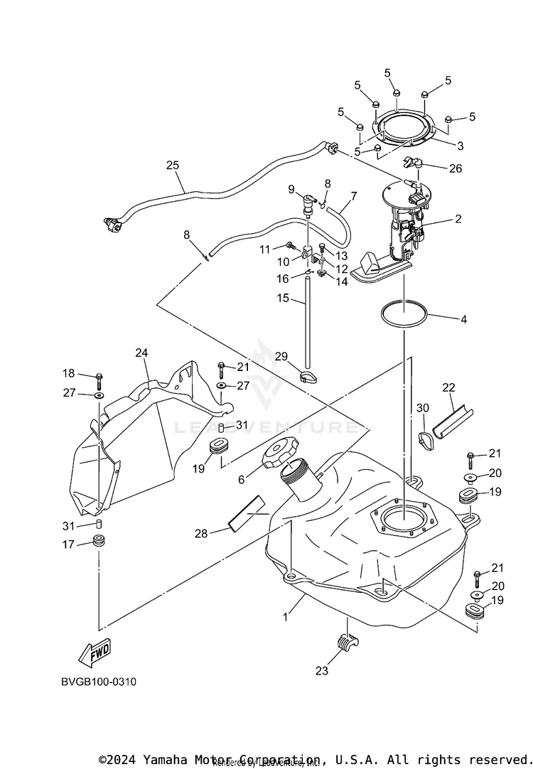 Fuel Tank Schematic