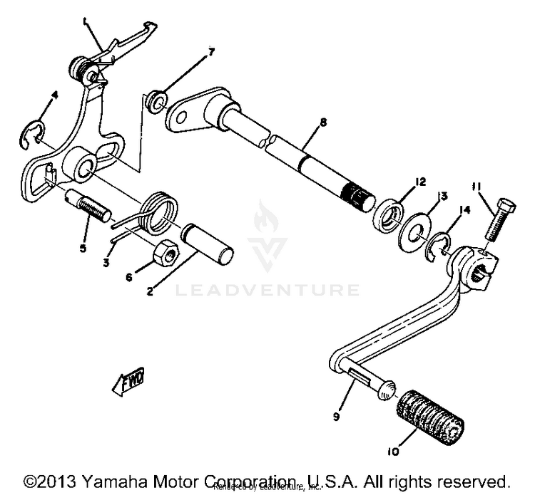 Shifter 2 GT80A - 1974 Schematic