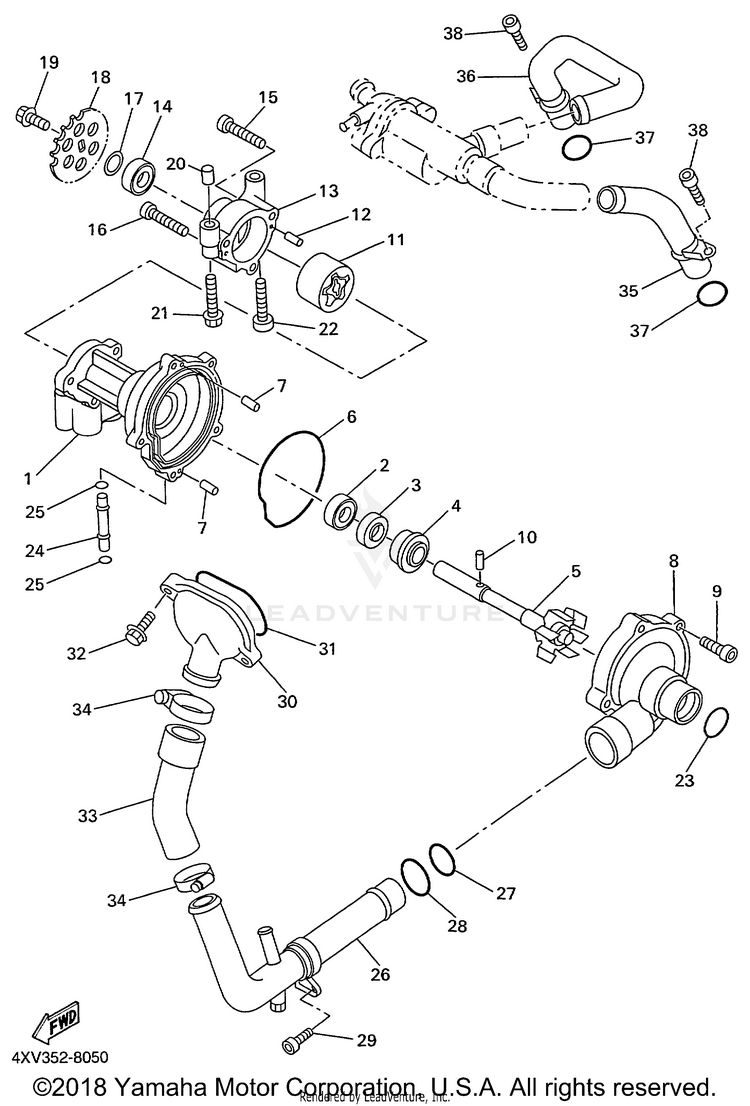 Water Pump Schematic