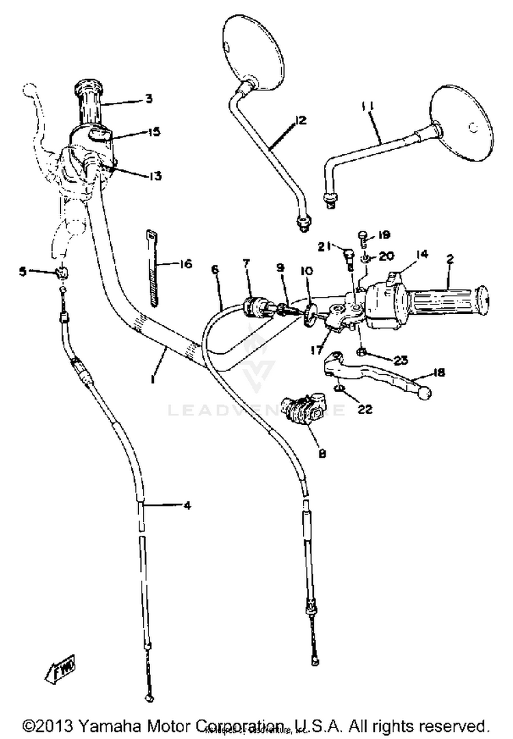 Handle - Wire Schematic