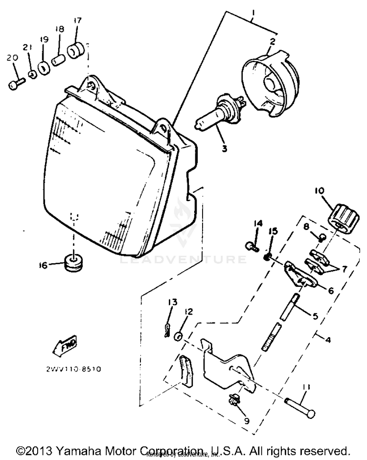 Headlight Schematic