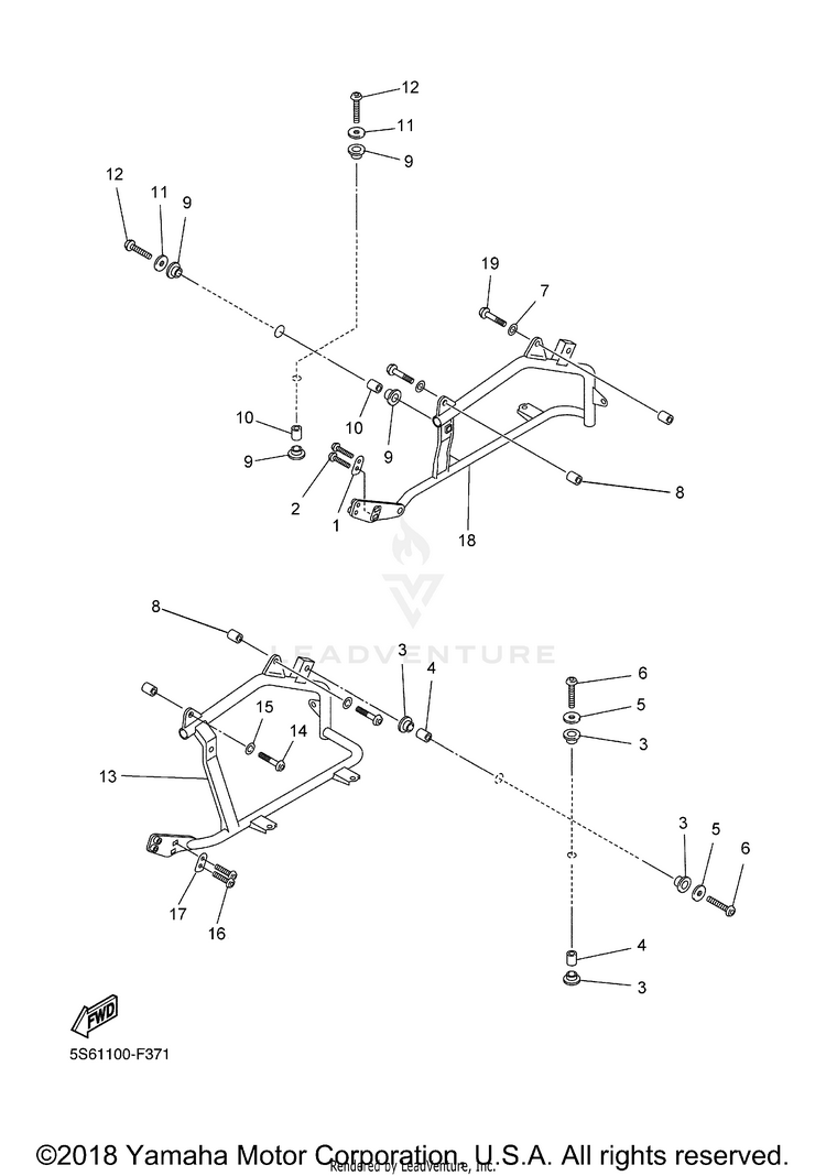 Saddlebag Mounting Schematic
