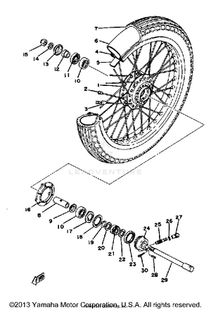 Front Wheel Schematic