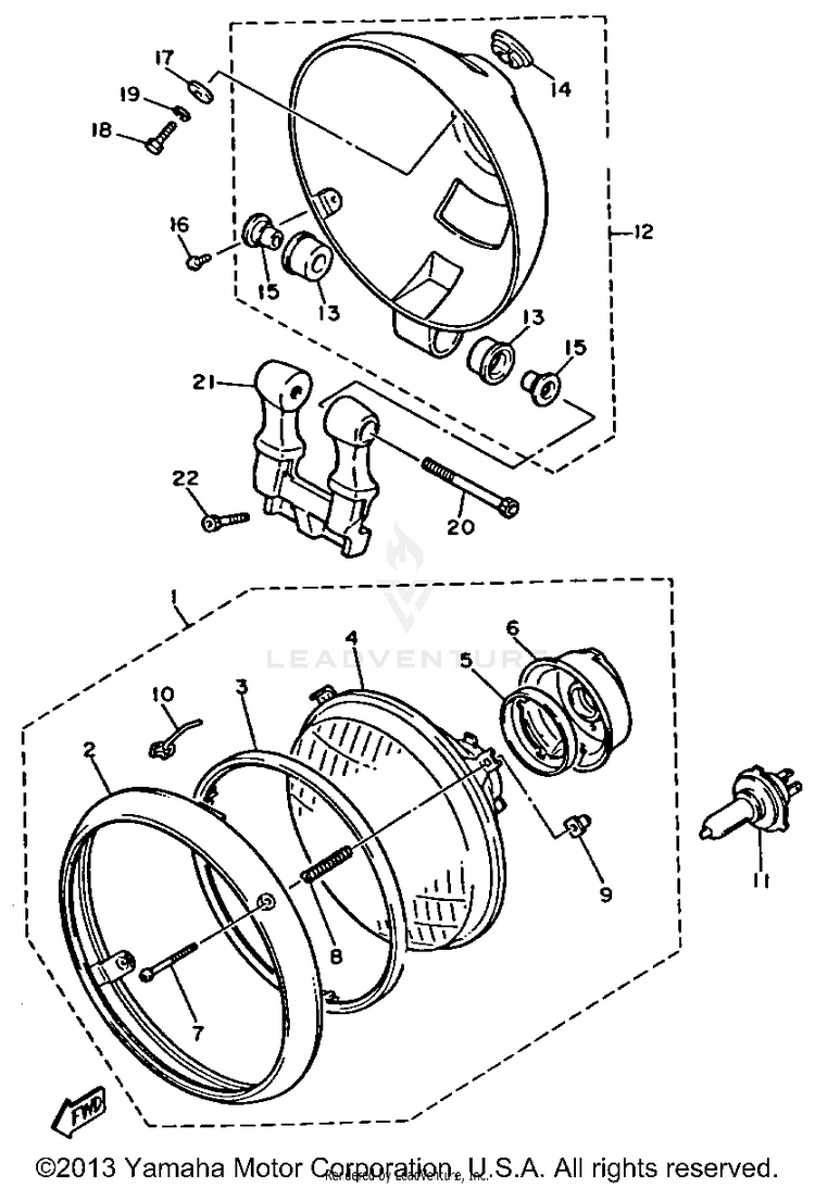 Headlight Schematic