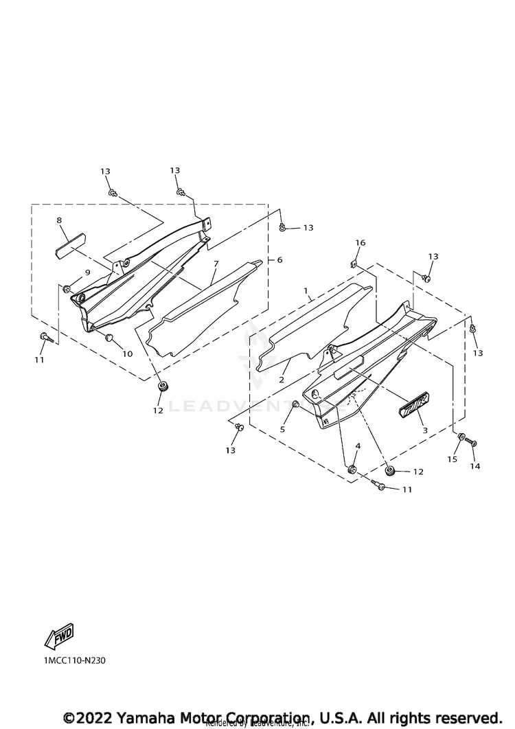 Side Cover Schematic