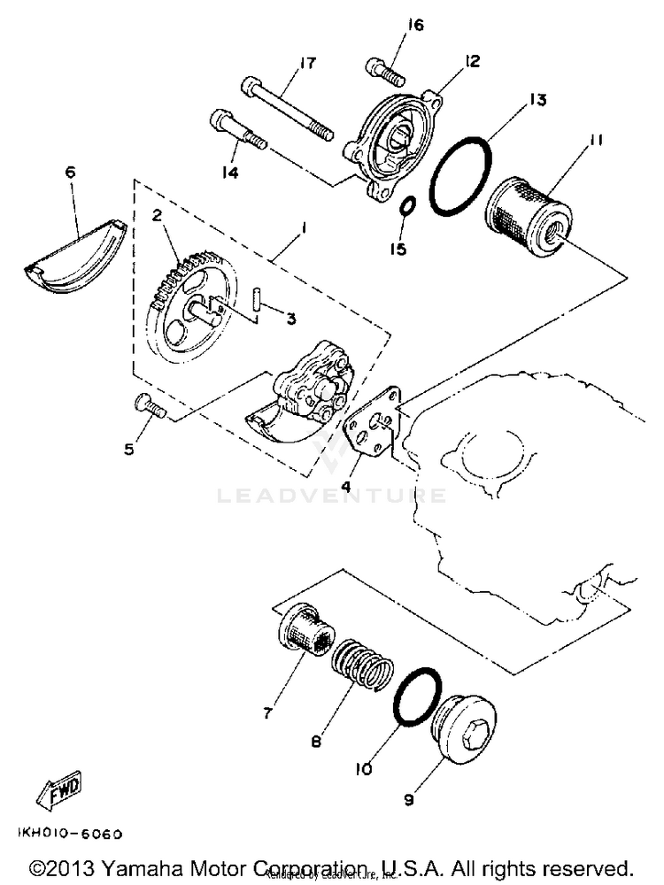Oil Pump Schematic