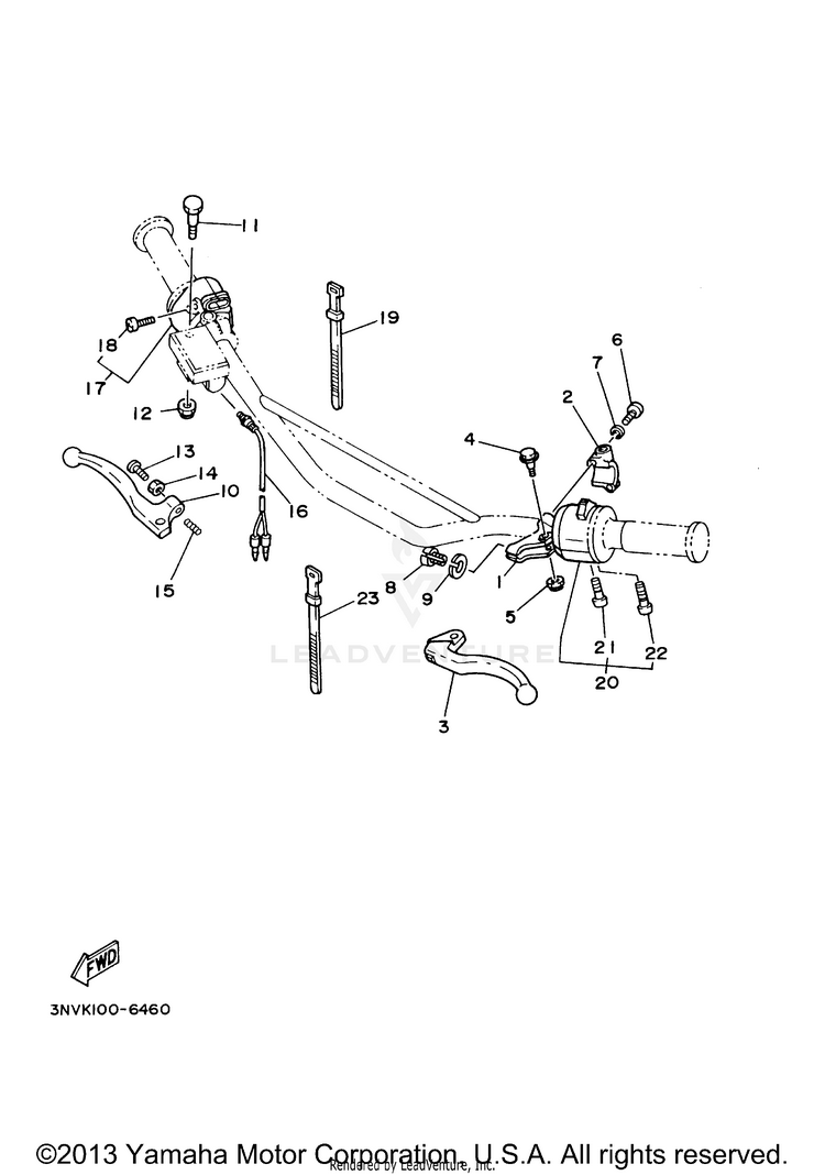 Handle Switch Lever Schematic
