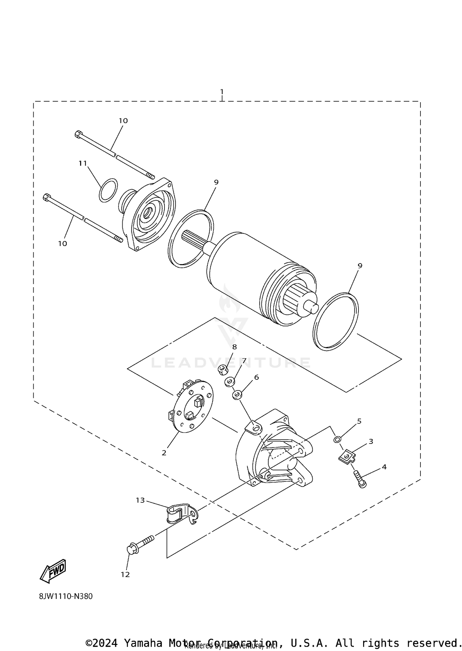 STARTING MOTOR