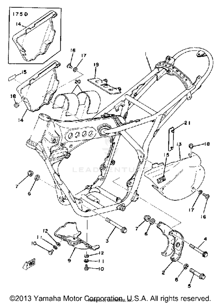Frame - Side Cover Schematic