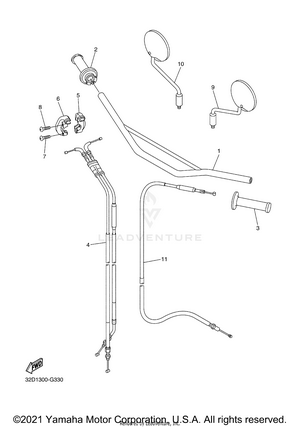 Steering Handle Cable Schematic