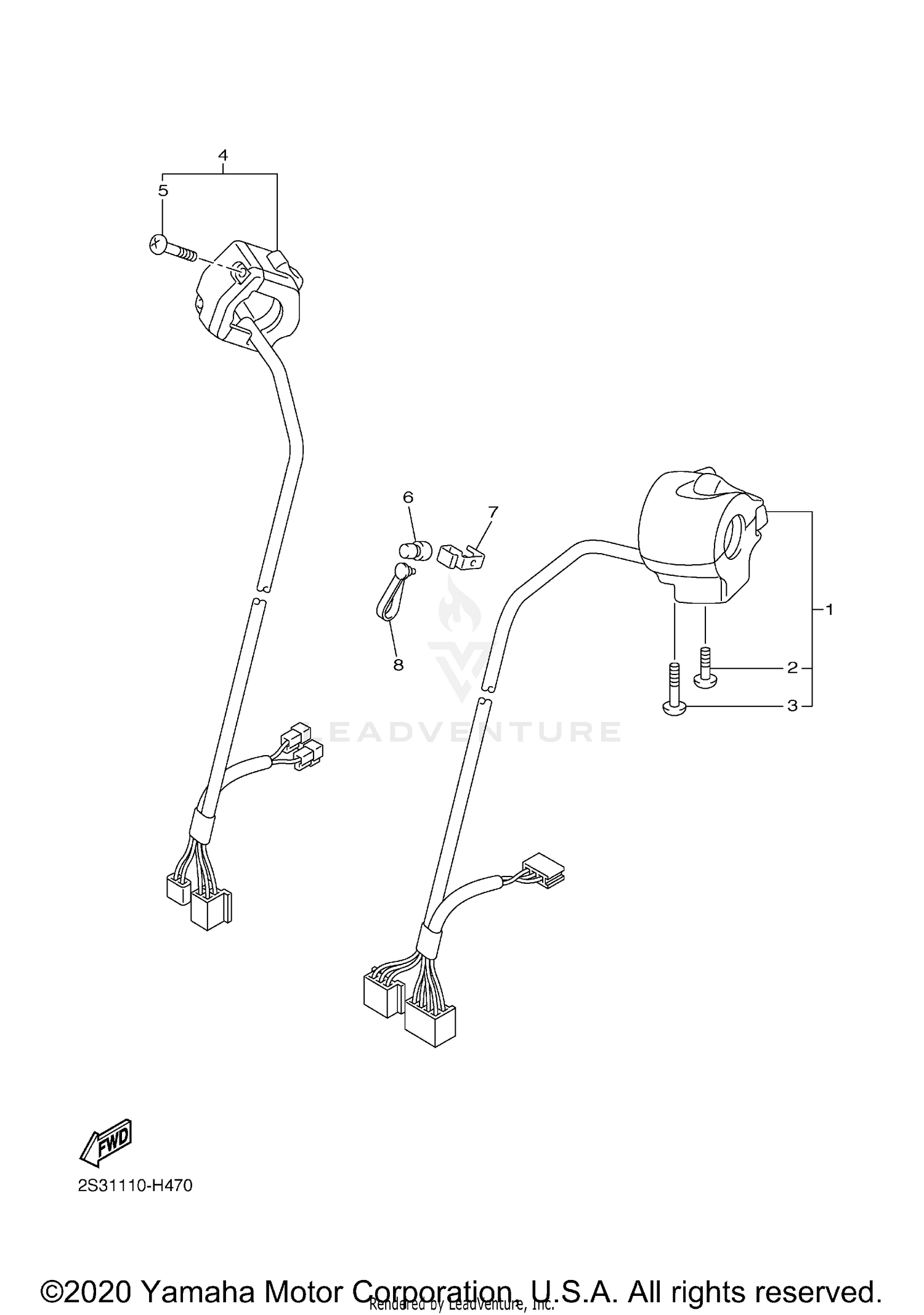 HANDLE SWITCH & LEVER