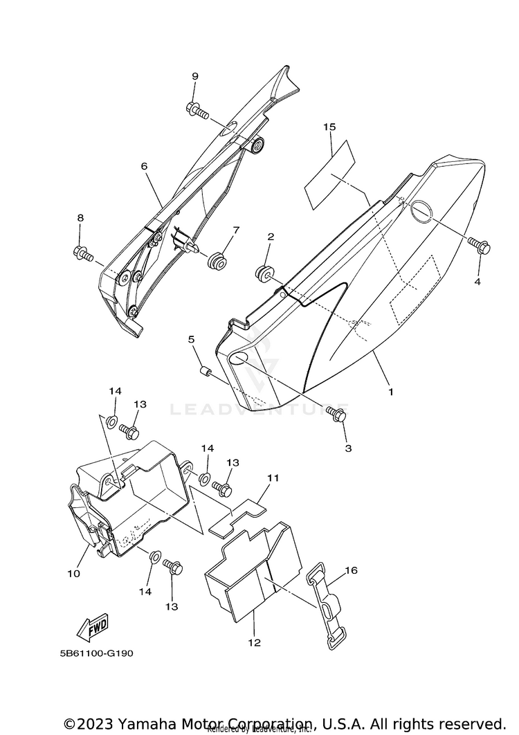 Side Cover Schematic