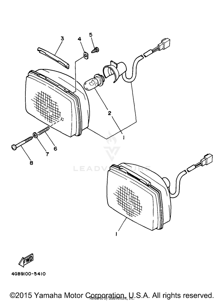 Headlight Schematic