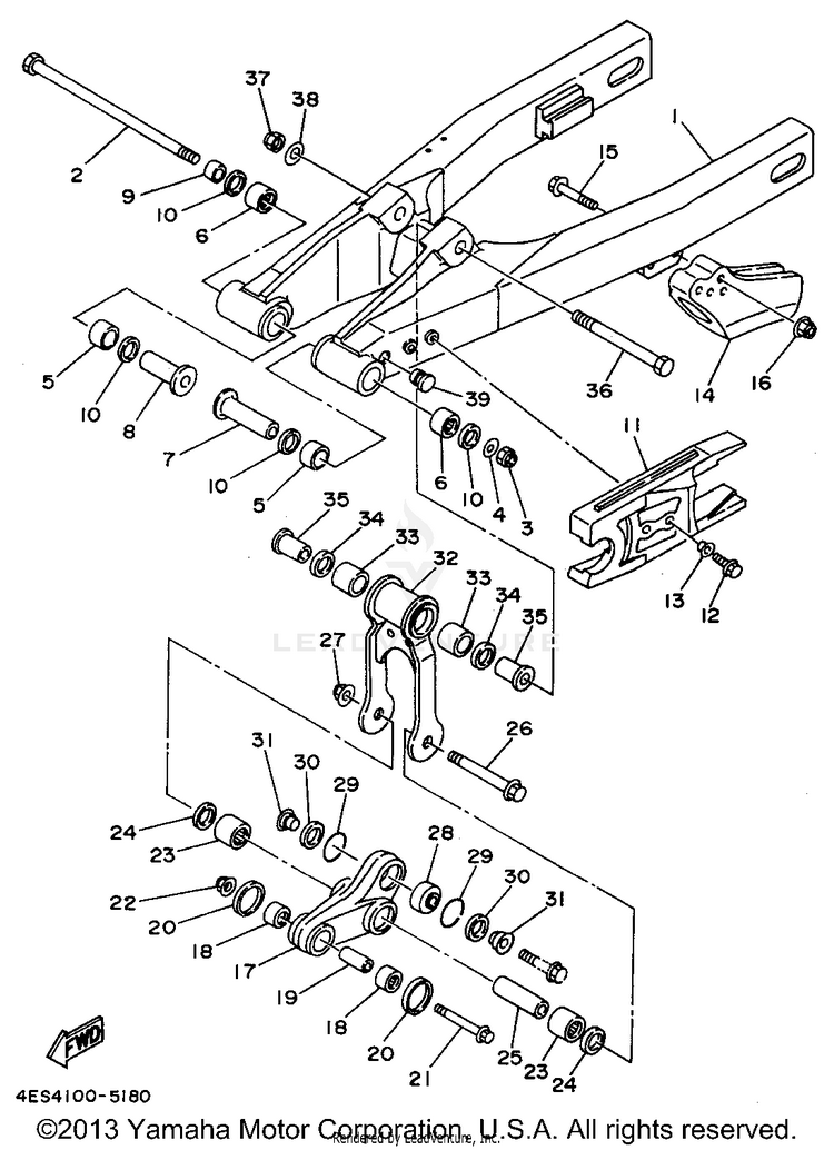 Rear Arm Schematic