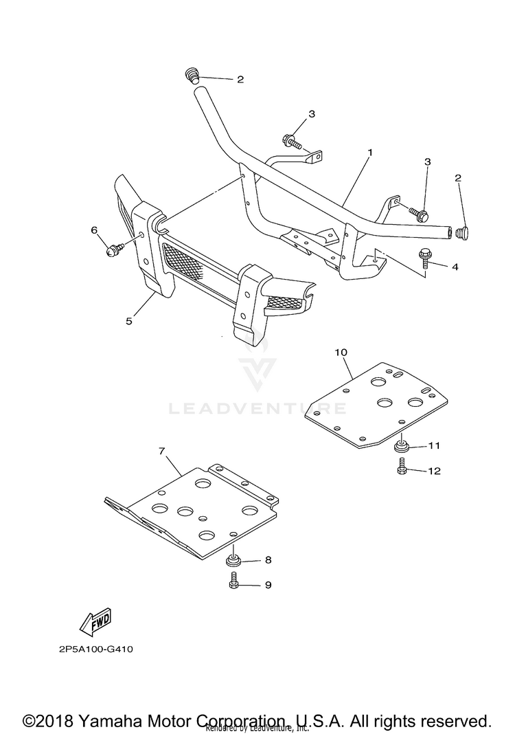 Guard RHINO 450 - YXR45FXGR - 2008 Schematic