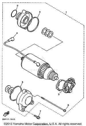 Starting Motor Schematic