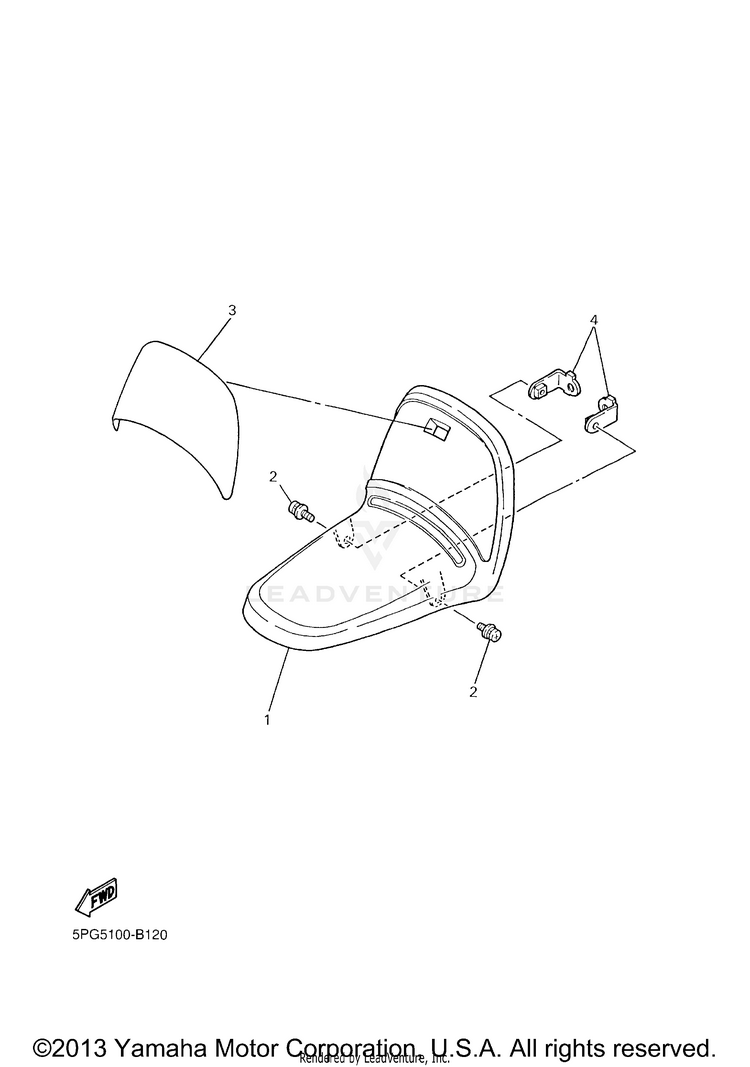 Front Fender Schematic