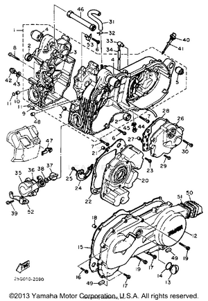 Crankcase Schematic