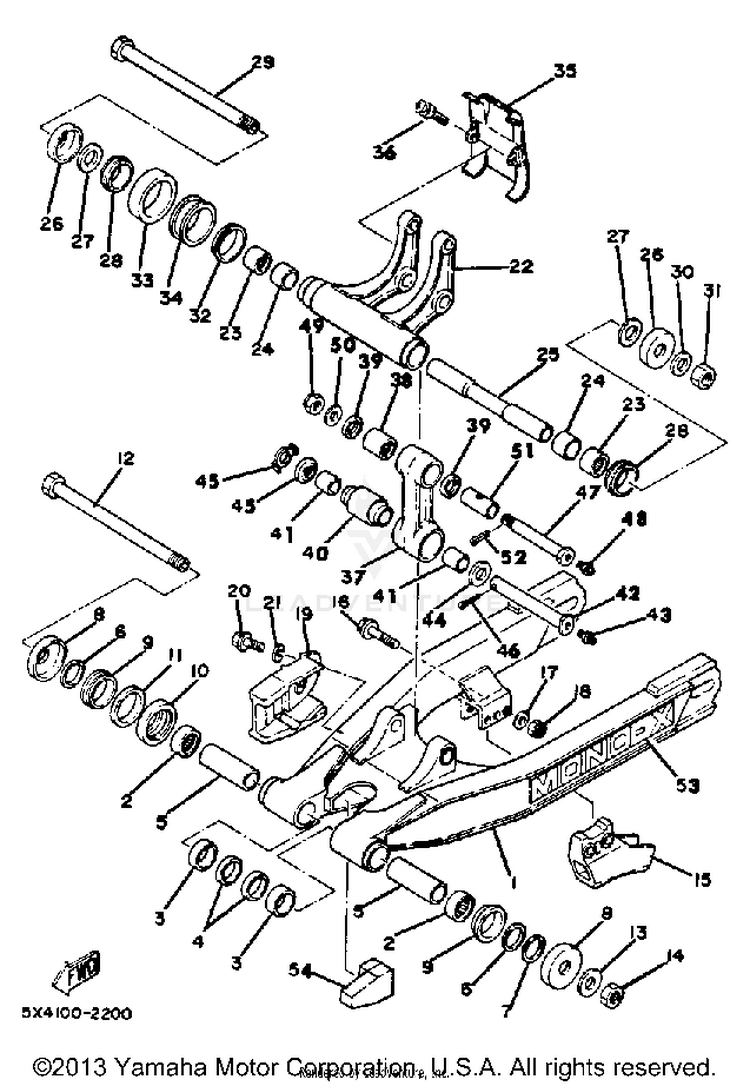 Rear Arm Schematic