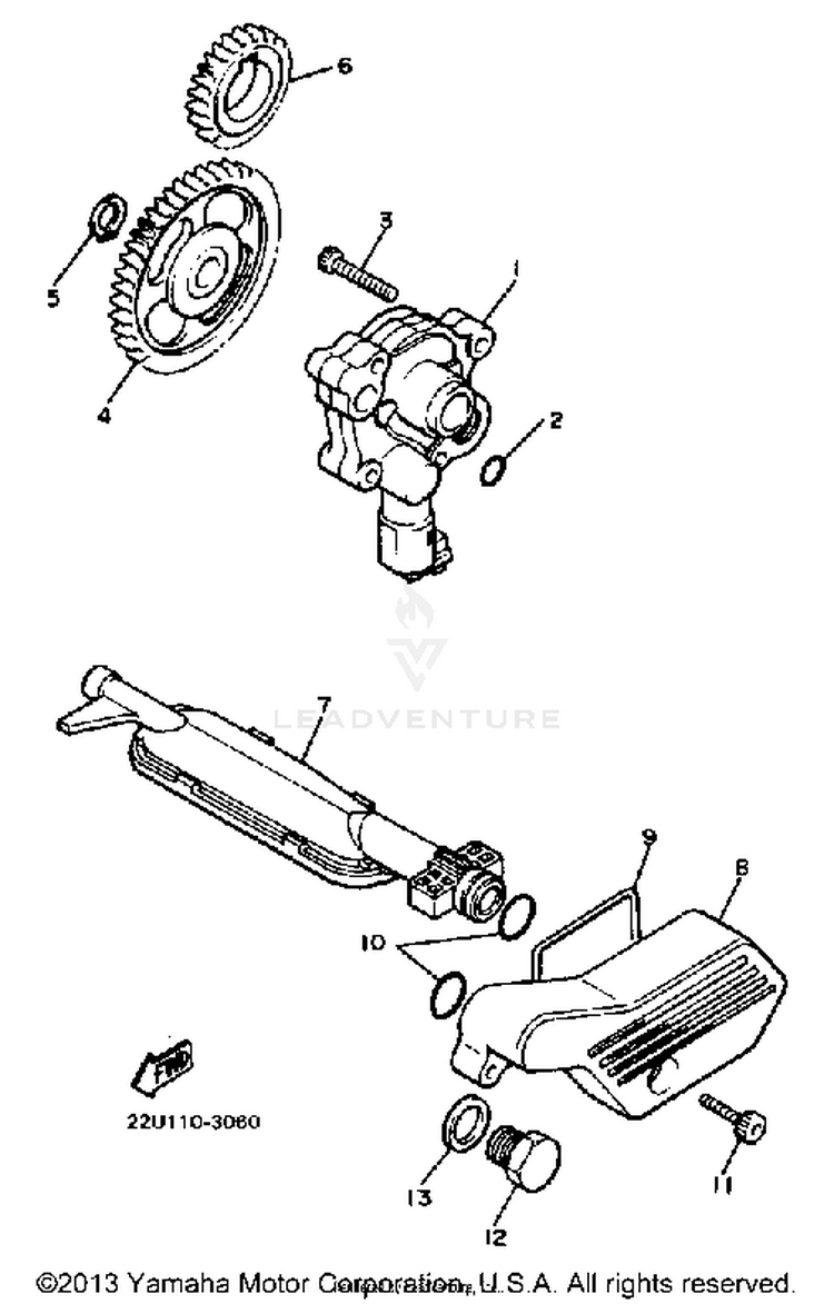 Oil Pump Schematic