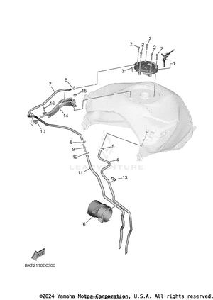 Fuel Tank 2 Schematic