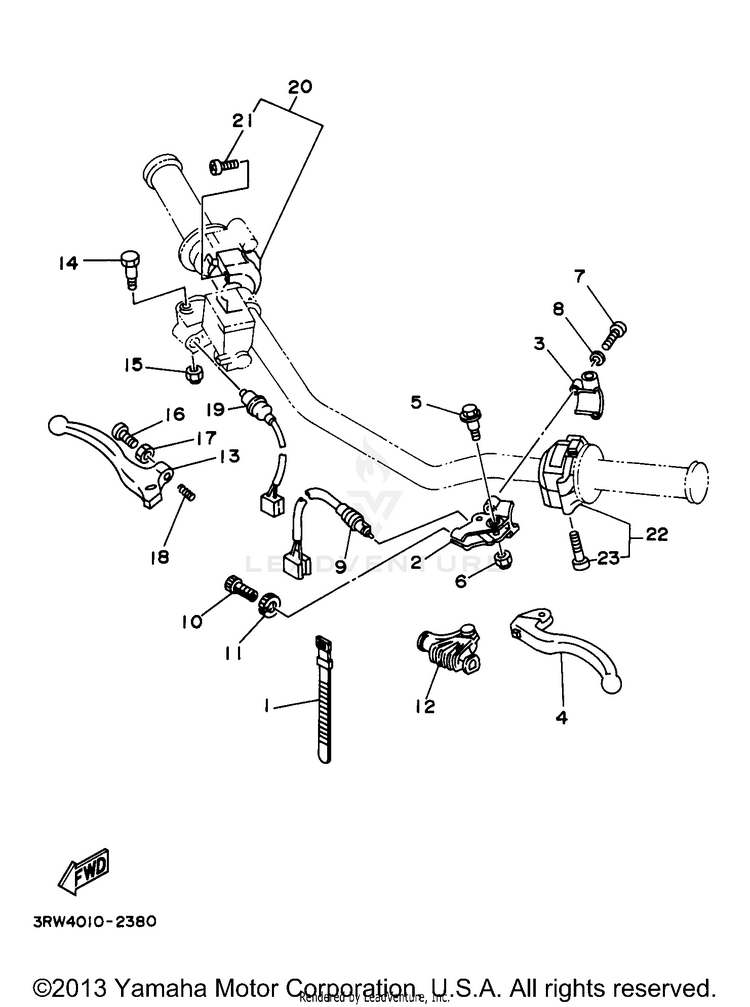 Handle Switch Lever Schematic