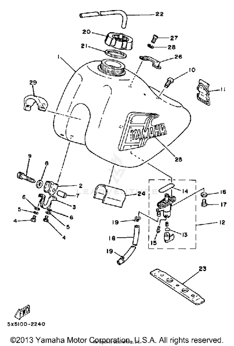 Fuel Tank Schematic