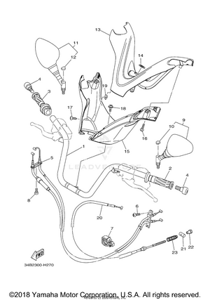 Steering Handle Cable Schematic