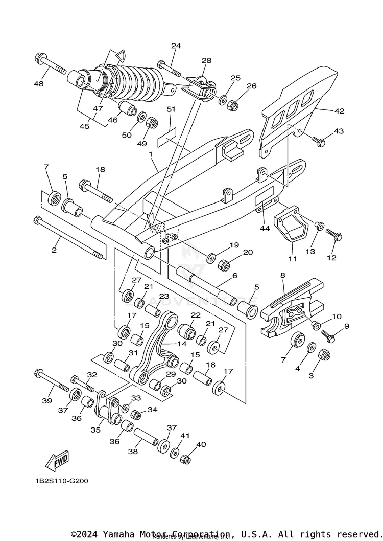 Rear Arm Suspension Ey Schematic